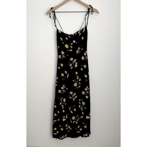 Reformation Emmie Midi Dress in Piazza Floral Summer  Size 0 - Picture 6 of 13